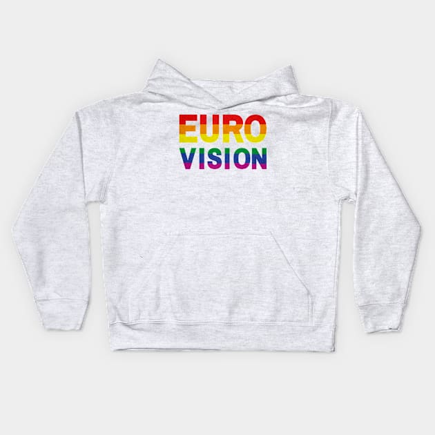 Eurovision - Pride Kids Hoodie by KIP